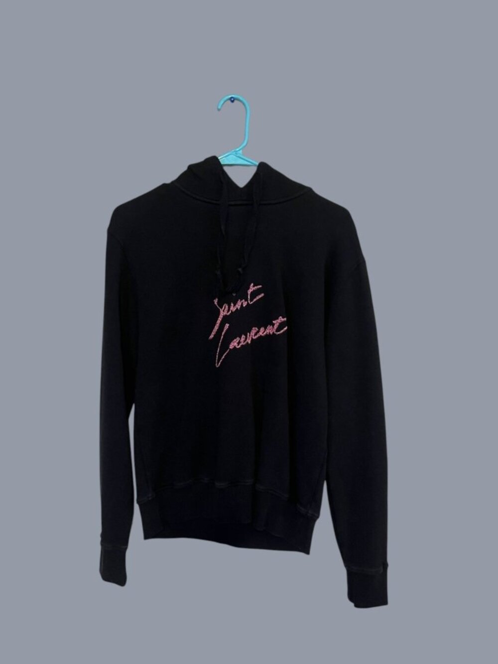 Saint Laurent Paris Glitter Hoodie